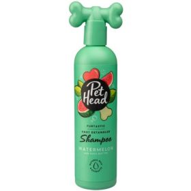 Pet Head Furtastic Knot Detangler Shampoo for Dogs Watermelon with Shea Butter - 16 oz