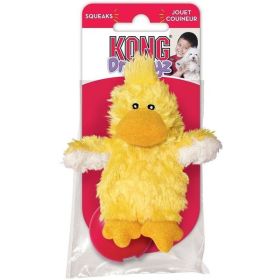 KONG Plush Duckie Dog Toy - X Small - 4.5"