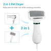 Pet hair comb Dog and cat hair dryer 2 and 1 pet supplies Pet hair Dryer with Slicker Brush; pet grooming