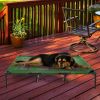 Elevated Dog Bed ‚Äì Indoor/Outdoor Dog Cot or Puppy Bed for Pets up to 110lbs by Petmaker (Green)