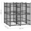 Outdoor Dog Kennel Steel 39.7 ft¬≤