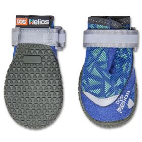 Dog Helios 'Surface' Premium Grip Performance Dog Shoes (Color: Blue, size: medium)