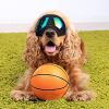 Dog Glasses for Small Breed Dog Goggles Dog UV Sunglasses Windproof Snowproof for Long Snout Dogs Mask with Soft Frame Adjustable Straps Black for Sma